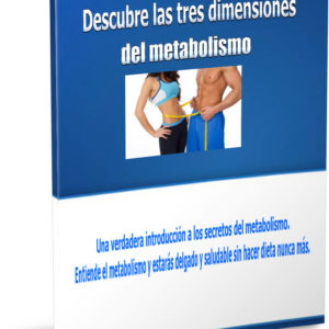 Descubriendo las tres dimensiones del metabolismo